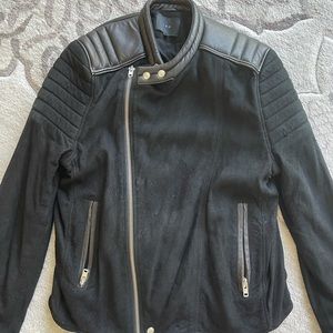 Black Biker Jacket Iro